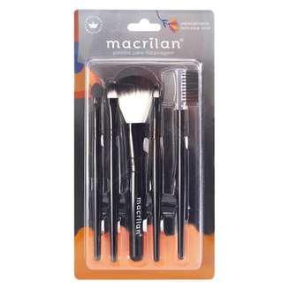 Imagem do produto Pincel - Macrilan Kit C/5Un Kp5-9
