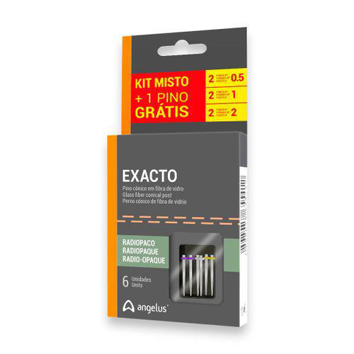 Imagem do produto Pino De Fibra De Vidro Exacto Promo Kit Misto Angelus