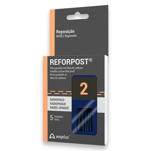 Imagem do produto Pino De Fibra De Vidro Reforpost N 2 Com 5 Angelus