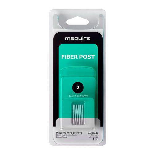 Imagem do produto Pino Fibra De Vidro Fiber Post Com 5 Pinos Maquira