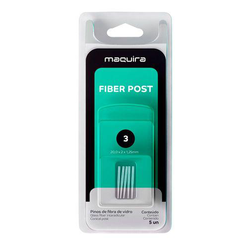 Imagem do produto Pino Fibra De Vidro Fiber Post Com 5 Pinos Maquira