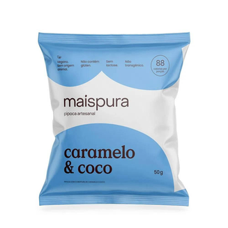 Imagem do produto Pipoca Artesanal Mais Pura Caramelo & Coco 50G Panvel Farmácias