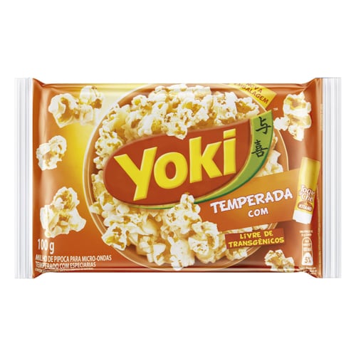 Imagem do produto Pipoca Para Microondas Yoki Toque Do Chefe 100G