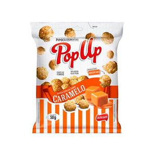 Pipoca Pop Up Caramelo 50G