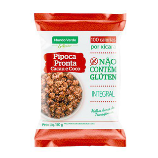 Imagem do produto Pipoca Pronta Cacau Coco 150G Mv Seleção Mundo Verde Seleção