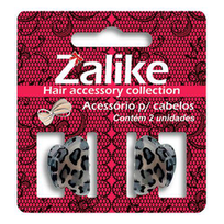 Imagem do produto Piranha De Cabelo Zalike Acrílico Mini Animal 2Cm 2 Unidades