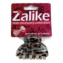 Imagem do produto Piranha Para Cabelo Zalike Estampa Animal Print Pequena Sortidas 1 Unidade