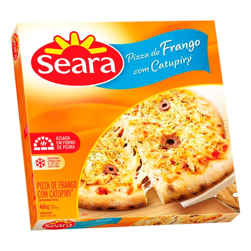 Pizza De Frango Com Catupiry Seara 460G