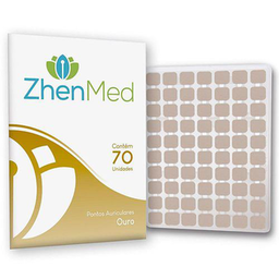 Imagem do produto Placa Acupuntura Ouro M.q Com 70 Zhenmed
