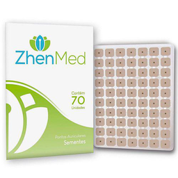 Placa Acupuntura Semente M.q Com 70 Zhenmed