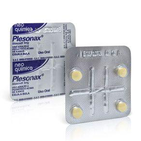 Imagem do produto PLESONAX 5MG COM 4 DRÁGEAS