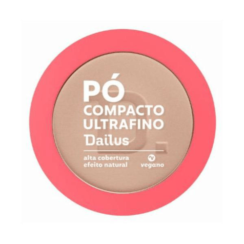 Imagem do produto Po Compacto Dailus Ultrafino Vegano D.2 Claro