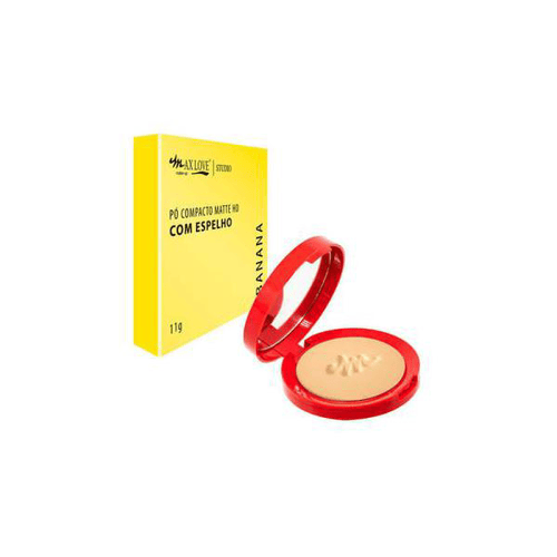Imagem do produto Pó Compacto Matte Hd Max Love Cor 34 Com Espelho