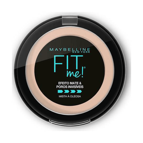 Imagem do produto Pó Compacto Maybelline Fit Me B01 Super Claro Bege 1 Unidade