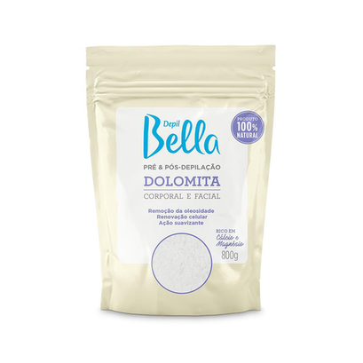 Imagem do produto Pó Dolomita Corporal&Facial Depil Bella 800G