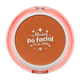 Imagem do produto Pó Facial Marchetti De Estrela Cor Bege Castanho 05 Com 10G