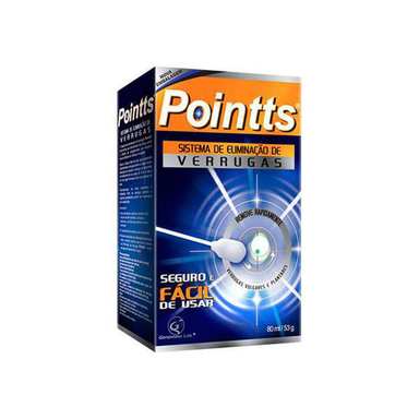 Pointts Antiverrugas C 12 Aplicações 80Ml