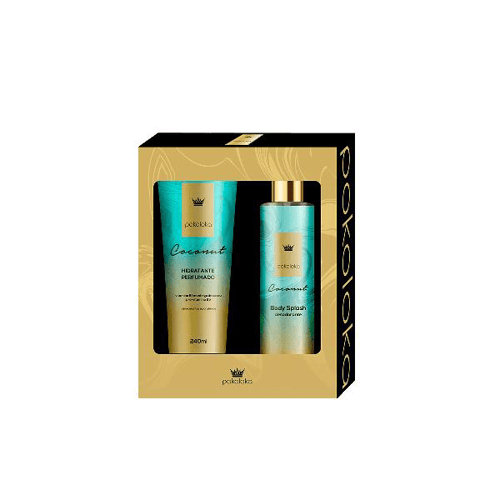 Imagem do produto Pokoloka Kit Coconut Hidratante Perfumado 240Ml E Body Splash 250Ml