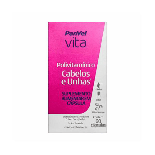 Imagem do produto Poli Cabelos Unhas Panvel Vita 60Cp 19