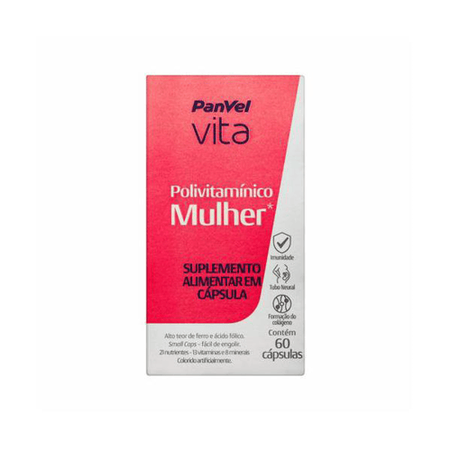 Poli Mulher Panvel Vita 60 Cps 19