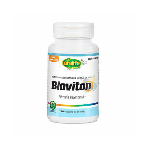 Polivitamínico Bioviton Unilife 120 Cápsulas De 560Mg