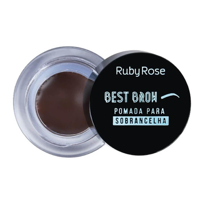 Pomada Ruby Rose P/Sobrancelha Best Brow Dark