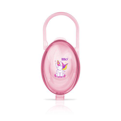 Porta Chupeta Magia Rosa Lillo