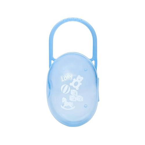 Porta Chupete Lolly Azul