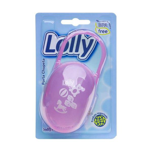 Porta Chupete Lolly Rosa