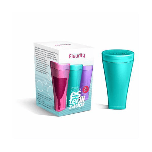 Imagem do produto Porta Coletor Menstrual Esterilizador Fleurity Com 1 Unidade
