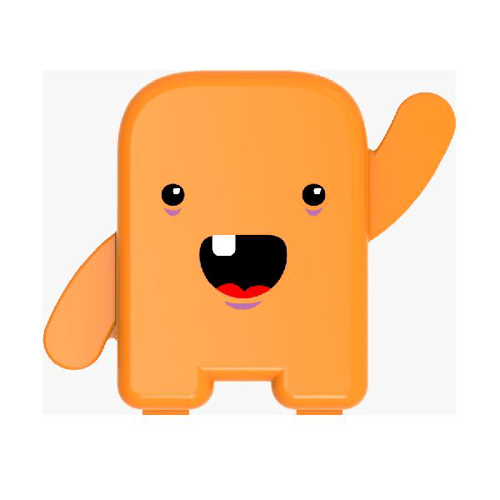 Imagem do produto Porta Dentes De Leite Angie Estojo Laranja
