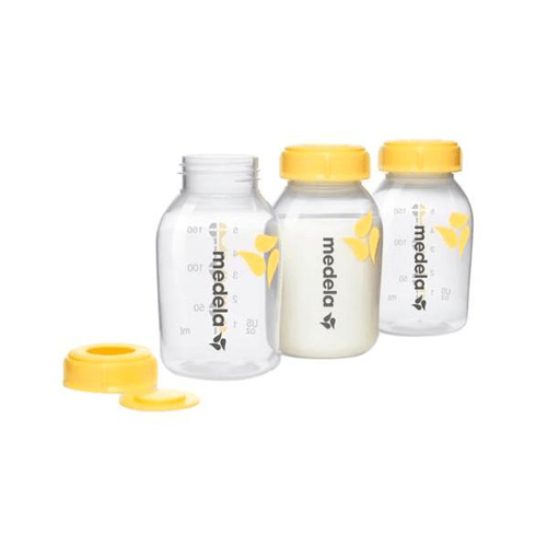 Porta Leite Materno Medela 3 Frascos De 150Ml Cada