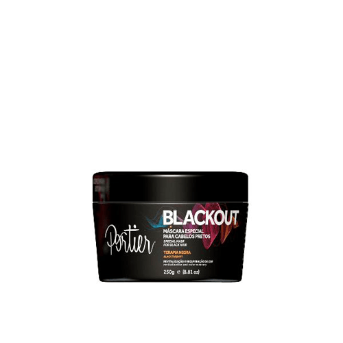 Imagem do produto Portier Blackout Máscara Especial Para Cabelos Pretos 250Ml
