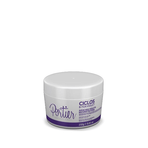 Imagem do produto Portier Máscara Botox Matizador Ciclos Violet 250G