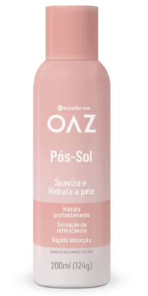 Imagem do produto Pós-Sol Aerossol Oaz Suaviza E Hidrata 200Ml