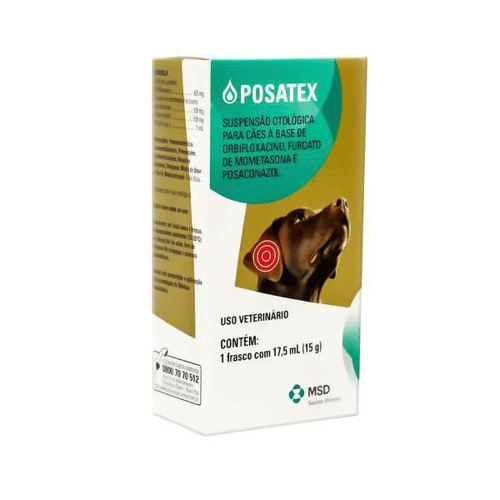 Imagem do produto Posatex Suspensão Otológica Para Cães Com 17,5Ml
