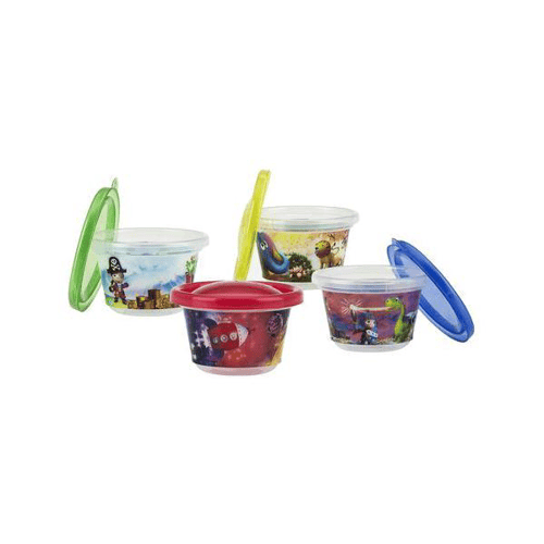 Imagem do produto Pote Decorado Nuby Com 4 120Ml Azul