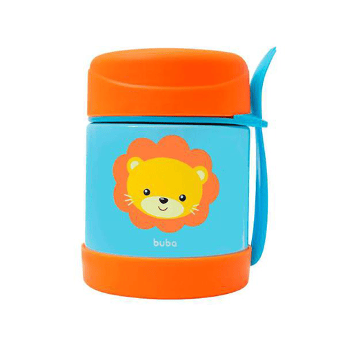 Pote Térmico Buba Animal Fun Leão 320Ml