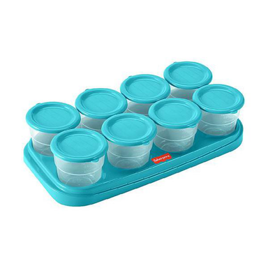 Imagem do produto Potes Para Congelar Papinha Na Bandeja Prep & Fresh Azul Fisherprice Bb1080
