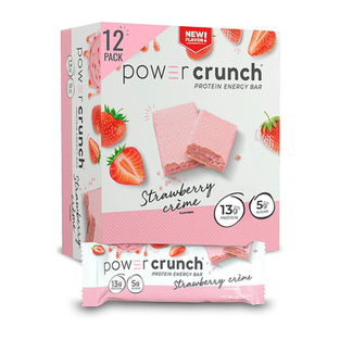 Imagem do produto Power Crunch Barra Strawberry Creme 12 Bars 40G Nutrata