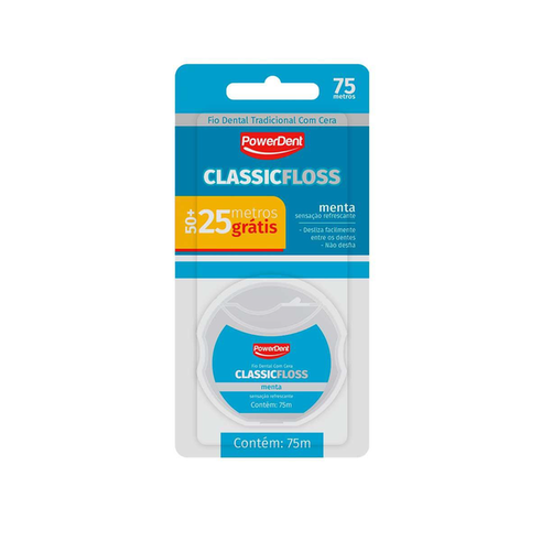 Imagem do produto Powerdent Classic Floss Fio Dental 75M