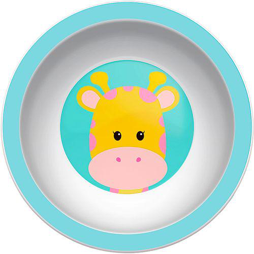 Pratinho Bowl Para Bebê Animal Fun Girafinha 6M+ Buba