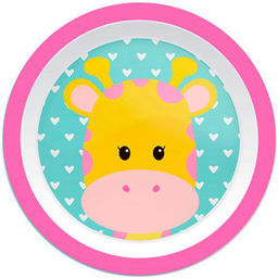 Prato Para Bebê Animal Fun Girafinha 6M+ Buba