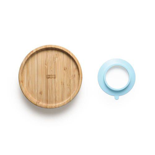 Imagem do produto Prato Raso Com Ventosa Bam N' Boo 6+M Azul Fisher Price Bb1170