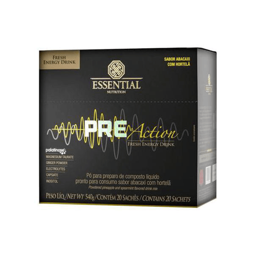 Imagem do produto Pre Action Abacaxi Com Hortelã Essential Nutrition