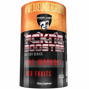 Imagem do produto Pré Treino Fckngbooster 600G Frutas Vermelhas Under Labz