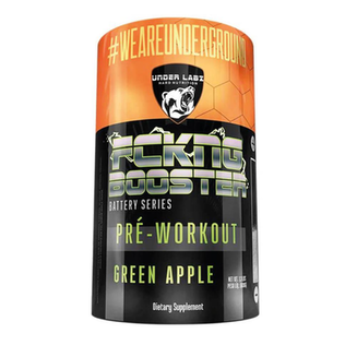 Imagem do produto Pré Treino Fckngbooster 600G Maçã Verde Under Labz