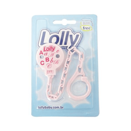 Imagem do produto Prendedor De Chupeta Lolly Rosa Rf.7071