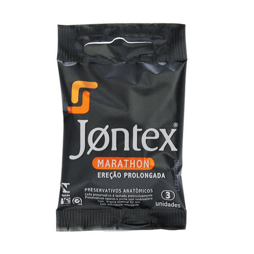 Preserv.jontex Lubrif.3un Gts Marathon