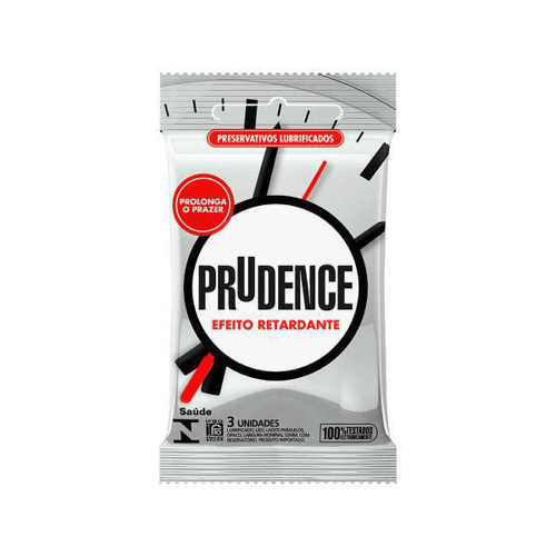 PRESERVATIVO PRUDENCE EFEITO RETARDANTE PC C/3 UN